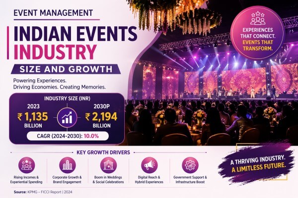 Event Management - Indian Events Industry Size And Growth