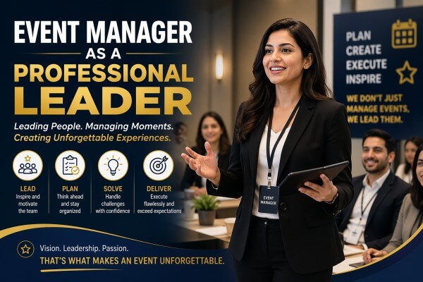 Event Manager As A Professional Leader